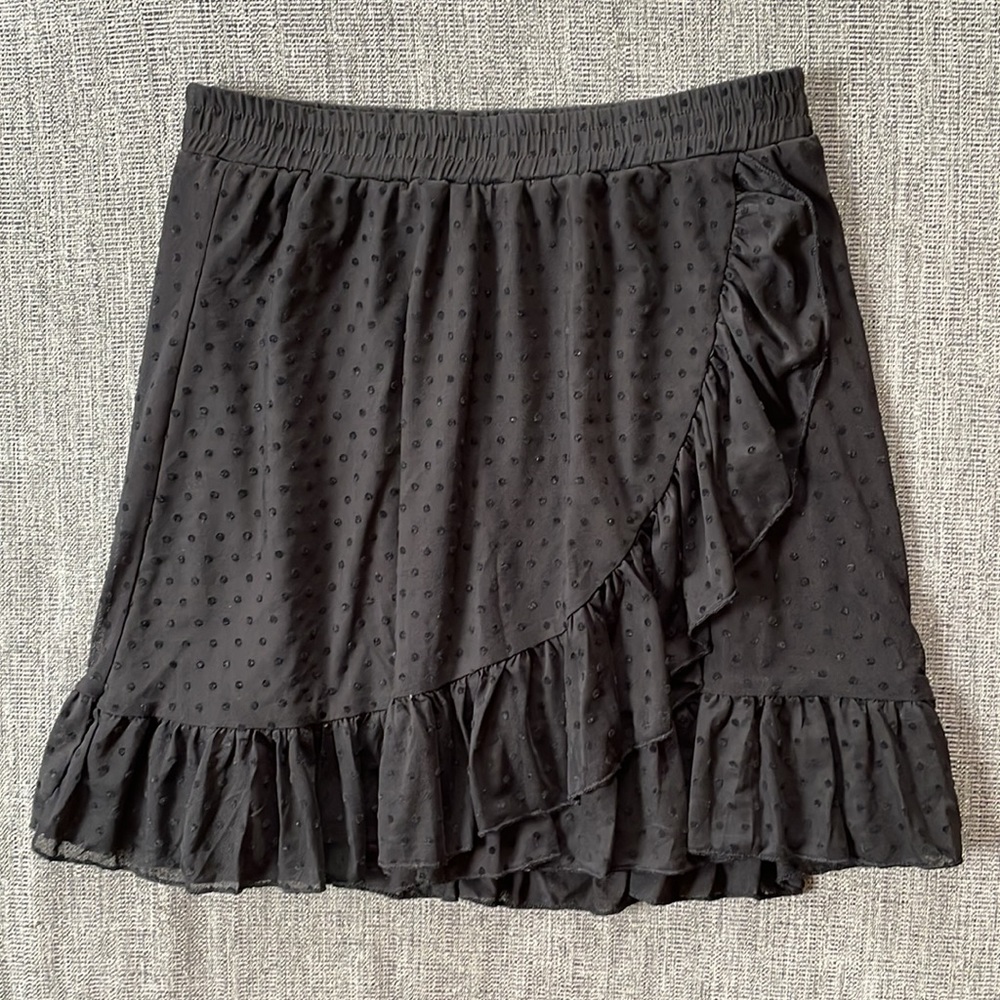 Black Polka Dot Skirt from Europe, Size M, ‘My Jewellery’